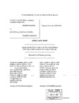 Couer D'Alene Tribe v. Johnson Appellant's Brief Dckt. 44478