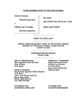 State v. Tollman Appellant's Brief Dckt. 44648