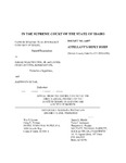 Farm Bureau Mut. Ins. Co. of Idaho v. Cook Appellant's Reply Brief Dckt. 44897