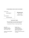 Nunez v. Johnson Respondent's Brief Dckt. 45136