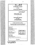 Valiant Idaho, LLC v. North Idaho Resorts, LLC Clerk's Record v. 10 Dckt. 44583