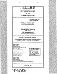 Valiant Idaho, LLC v. North Idaho Resorts, LLC Clerk's Record v. 12 Dckt. 44583