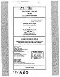 Valiant Idaho, LLC v. North Idaho Resorts, LLC Clerk's Record v. 23 Dckt. 44583