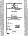 Valiant Idaho, LLC v. North Idaho Resorts, LLC Clerk's Record v. 29 Dckt. 44583