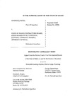Ricks v. State Contractors Board Appellant's Brief Dckt. 45396