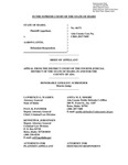State v. Lantis Appellant's Brief Dckt. 46171
