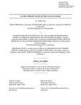 Phillips v. Eastern Idaho Health Services, Inc. Appellant's Brief Dckt. 45890