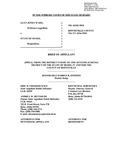 Ward v. State Appellant's Brief Dckt. 46265