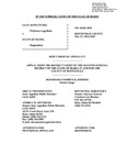 Ward v. State Appellant's Reply Brief Dckt. 46265