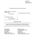 Primera Beef, LLC v. Ward Respondent's Brief Dckt. 46595