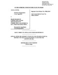 Cover v. Idaho Board of Correction Appellant's Reply Brief Dckt. 47004