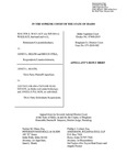 Wallace v. Heath Appellant's Reply Brief Dckt. 47460