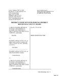 Stanger v. Walker & Cattle, LLC Clerk's Record v. 7 Dckt. 48092