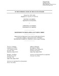 Van Orden v. Van Orden Appellant's Reply Brief Dckt. 47857