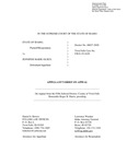 State v. Olsen Appellant's Brief Dckt. 48027