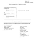 United Heritage Property and Casualty CO v. Zech Appellant's Reply Brief Dckt. 48457
