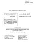 Breckenridge Property Fund 2016 LLC v. Wally Enterprises, Inc Appellant's Brief Dckt. 48489