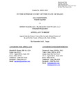 Mortenson v. Baker Appellant's Brief Dckt. 48492
