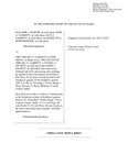Martin v. Thelma V. Garret Living Trust Appellant's Reply Brief Dckt. 48512