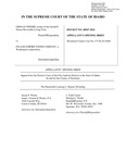Neeser, Trustee of Gerald E. Neeser Revocable Living Trust v. Inland Empire Paper Company Appellant's Brief Dckt. 48567