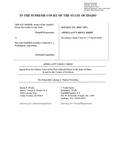 Neeser, Trustee of Gerald E. Neeser Revocable Living Trust v. Inland Empire Paper Company Appellant's Reply Brief Dckt. 48567