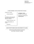 Allen v. Partners in Healthcare INC Respondent's Brief Dckt. 48722