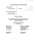 State v. Meadows Appellant's Brief Dckt. 38267