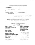 State v. Burgess Appellant's Brief 1 Dckt. 38702