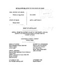Caplinger v. State Appellant's Brief Dckt. 38745