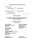 State v. Warth Appellant's Brief Dckt. 38854