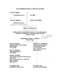 State v. Brown Appellant's Brief Dckt. 38857