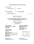 State v. Schulz Appellant's Brief Dckt. 39000