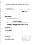 Kugler v. Nelson Appellant's Brief Dckt. 39060