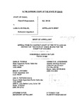 State v. Walsh Appellant's Brief Dckt. 39135