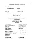 State v. Free Appellant's Brief Dckt. 39495