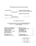 State v. Peaslee Appellant's Reply Brief Dckt. 39588