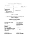 State v. Radford Appellant's Brief Dckt. 39263