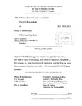 Island Woods Homeowner's Ass'n v. Mc Gimpsey Appellant's Brief Dckt. 39698