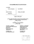 Lopez v. State Appellant's Brief Dckt. 39739