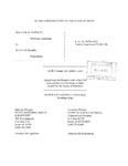 Schultz v. State Appellant's Reply Brief Dckt. 40391