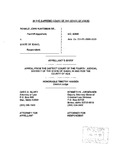 Huntsman v. State Appellant's Brief Dckt. 40549