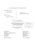Tapp v. State Appellant's Brief Dckt. 41056