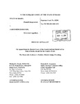 State v. Hergesheimer Appellant's Brief Dckt. 41284