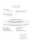 State v. Hillbroom Appellant's Reply Brief Dckt. 41533