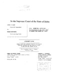 Macik v. State Appellant's Brief 1 Dckt. 41705