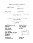 Mingo v. State Appellant's Brief Dckt. 41879