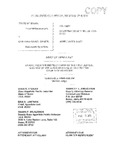 State v. Singer Appellant's Brief Dckt. 42251