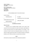 State v. Williams Appellant's Brief Dckt. 42955