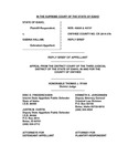 State v. Hallam Appellant's Reply Brief Dckt. 43035