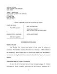 State v. Holcomb Appellant's Brief Dckt. 43310